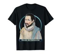 Miguel de Cervantes, écrivain Espagnol Don Quichotte Créateur T-Shirt