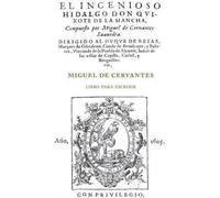 Miguel de Cervantes. Libro para escribir