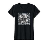 Miguel De Cervantes rêve de Tilt at Giants T-Shirt Graphique avec Valeur