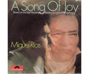 Miguel Rios - A Song Of Joy Based on the last Movement of Beethoven`s Ninth Symphony - NO SABES COMO SUFRI - Bildhülle Polydor # 2001 017