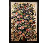 MiguOo Impression Sur toile Moderne Affiche De Arts Peinture Célèbre Feuilles de Séraphine Louis pour Salon 60x90cm