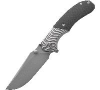 Miguron Centurion lame S90V, verrouillage par cadre en titane et manche en fibre de carbone MGR-609C