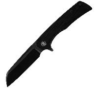 Miguron Knives Malory-3.5" 14c28n , black G10 handle,Ti clip