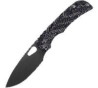 Miguron Moyarl lame 14c28n, Liner lock Damas Manche G10 Noir, MGR-806DBK