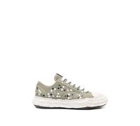 Mihara Yasuhiro - Peterson23 OG Sole Embellished Canvas Low-Top Baskets - Homme - Chaussures - Vert - Taille: 41 EU
