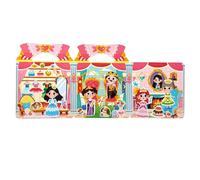 Mihauuke Autocollants Réutilisables, Jouets éducatifs gélifiés réutilisables, Autocollants Calmes Thème Shopping, Idéal pour Maison Salle de Jeu Voyage Voiture Fête