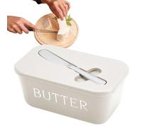 Mihauuke Beurrier | Couvercle à Beurre,Avec Couteau et Conteneur à Fromage Hermétique pour Cuisine Service Camping Réfrigérateur Frigo Salle à Manger et Comptoir