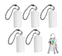 Mihauuke Boîtier À Piles pour Audiphones | Trousse de Transport 5 Pièces avec Porte-Clés - Organisateur de Voyage Léger, Accessoires Étanches pour Audiphones - Usage Quotidien, Studio et Voyage