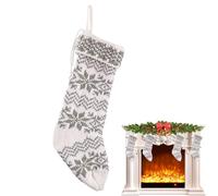 Mihauuke Chaussettes De Noël,Bas pour Cheminée De Noël - Sac Cadeau Tricoté Fête pour Voyage Appartement Vacances Hôtel Bureau Dortoir Universitaire