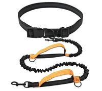 Mihauuke Corde mains libres pour chien,Corde pour chien mains libres - Corde pour promener les chiens - Corde de taille pour la promenade du chien, corde d'entraînement de ceinture réfléchissante pour