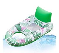 Mihauuke Flotteur De pour Piscine | Hamac Gonflable pour Bronzage en Piscine,Lit Flottant pour Parc Aquatique Jardin Arrière-Cour