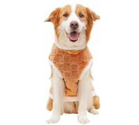 Mihauuke Gilet pour Chien en Peluche pour l'hiver, Pull pour Chien | Pull Doux pour Animaux de Compagnie,Vêtements Coupe-Vent pour Chiens, Accessoires d'hiver légers pour Chiens d'intérieur