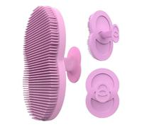 Mihauuke Gommage Visage en Silicone,Brosse de Douche Nettoyante | Gommage Main pour Bain pour Femmes et Hommes à Domicile, avec Douce pour Visage et Brosse Nettoyante en