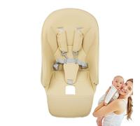 Mihauuke Housse De Remplacement Pour Chaise Haute, Coussin De Protection En Cuir PU Pour Siège De Repas, Attachements Confortables Et Protections Sécurisées Filles Garçons Petits-
