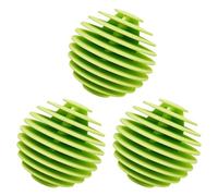 Mihauuke Lot de 3 balles de lavage douces anti-vent pour machine à laver - Balle d'adoucissant - Réutilisables - Séchage rapide - Nettoyage en profondeur
