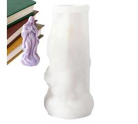 Mihauuke Moules à - Réutilisable 3D Jésus Marie | Moules à Bougies Résistants à la Chaleur | Pour Femmes Débutantes Amateurs D'Artisanat Résine Plâtre Décoration Maison Anniversaire