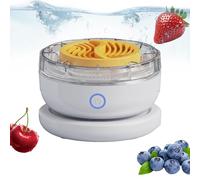 Mihauuke Nettoyeur de Fruits,Nettoyeur de Produits Portatif USB Sans Fil Rechargeable | Accessoire de Cuisine Automatique à Rotation Portable Rechargeable pour Famille Éliminant les Résidus lors de la