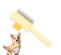 Mihauuke Peigne Pour Chat Pour Contrôler La Perte De Poils - Démêloir Massant pour Chiot,Brosses Ergonomiques Anti-Pelage pour Chien, Fournitures pour Animaux de Compagnie Petit Moyen Grand Chiot
