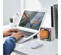 Mihauuke Petit Radiateur D'Appoint | Appareil De Chauffage Rapide Avec Protection Anti Renversement,Mini Radiateur Pour Bureau - pour Hiver Temps Froid Intérieur Espace de Travail Chambre Voyage