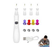 Mihauuke Pince à Strass - Stylo d'Art à Strass sans Fil avec Aspiration | Manette Rechargeable 3 Modes Applicateur Réglable pour Déco Adulte Loisirs Créatifs Enfant Puzzle