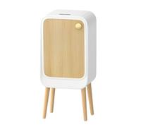 Mihauuke Poubelle Intelligente à Capteur | Poubelle Automatique avec Couvercle 20L,Corbeille à Déchets à Ouverture Latérale à Pieds Hauts pour Maison Bureau Patio Toilettes Dortoir Salle de Bain