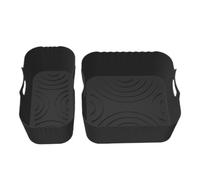 Mihauuke Revêtement Silicone pour Friteuse sans Huile,Revêtements De Panier De Friteuse Air Fryer En Silicone | Tapis vapeur Amovible Réutilisable Antiadhésif pour Cuisson Four Légumes Viande