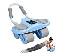 Mihauuke Roue Abdominale - Pour Entraînement Musculaire du Core | Entraîneur Automatique à avec Support de Coude, Équipement de Fitness pour Musculation à Domicile et en Salle pour Hommes et