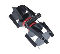 Mihauuke Roue pour Aérer Le Sol,Accessoire de Cultivateur | Accessoires de Jardinage pour Les Professionnels, Débutants, Particuliers, Entreprises, Vergers, Fermes, Jardins et Aménagement Paysager