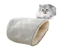 Mihauuke Sac de couchage d'hiver pour chat, sac de couchage de chat - Cat nidium de couchage lit de chat | Burrowing Cat Cave Bed Warm Pad, Soft Bed Cat Sack, Kitten Bed Cozy Pet Nest for Indoor Puppy