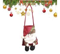 Mihauuke Sacs De Noël - Sacs À Cadeaux Pour Fêtes De Noël | Réutilisables Polyvalents pour Bonbons de Pâques Fêtes Baby Shower Cadeaux Miniatures Anniversaire