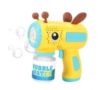 Mihauuke Souffleur De Bulles,Design d'abeille de Dessin Animé - Machine Automatique à Faire des Bulles | pour Fête Anniversaire Mariage Halloween Jeu À L'extérieur Arrière-Cour Moment du Bain