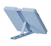 Mihauuke Support Pour Livres | Porte-Livres Réglable | Organisateur de Fournitures avec Pochette pour Stylos Crayons Livre de Cuisine Bureau École Étudiant Cadeau Élégant