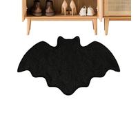 Mihauuke Tapis de Salle de Bain Gothique | Tapis de Bain Chauve-Souris, de Porte 40x60 cm Style Gothique Non Dérapant pour Chambre Cuisine Entrée Sol Douche Baignoire