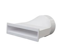 Mihimo Design AirConnect Fi130 - Raccord pour tuyau d'évacuation de climatiseurs mobiles, passage de fenêtre universel pour évacuer l'air chaud, matériau robuste et durable, montage sans outils