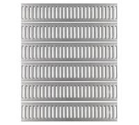 Mihimo Design Grille de Caniveau 6m Acier Galvanisé A15