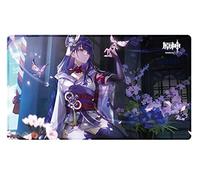 MiHoYo Genshin Impact Firefly ACG Carnival 2022 Tapis de Souris Raiden Shogun/Raiden EI/Beelzebul 70 x 40 cm