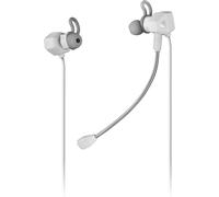 MIHXW Blanc,Casque Intra-Auriculaire,Microphone,PS4/PS5/XBOX/SWITCH/PC