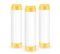 Miiauflskld Bouteille Squeeze 16Oz Embout Rechargeable Distributeur Grande Valve Condiment pour Sauces Ketchup