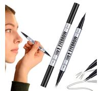 Miicro Brow Crayon à sourcils étanche à double extrémité Idéal pour créer des sourcils parfaits, le remplissage, la pointe fine et les cheveux naturels