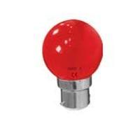 Miidex Lighting LED 1 W BULB B22 ROUGE BOITE