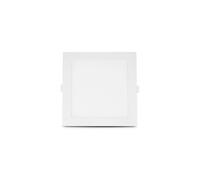 Miidex Lighting Plafonnier LED Blanc 200x200 15W 3000K