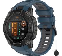 Miimall Bracelet de Montre Garmin Instinct 3/E Solar/AMOLED, Silicon Strap 22mm/26mm à Ajustement Rapide Bracelet de Montre Doux Bande de Remplacement pour Garmin Instinct 3 50mm/Instinct E 45mm