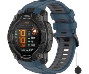 Miimall Bracelet de Montre Garmin Instinct 3/E Solar/AMOLED, Silicon Strap 22mm/26mm à Ajustement Rapide Bracelet de Montre Doux Bande de Remplacement pour Garmin Instinct 3 50mm/Instinct E 45mm