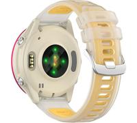 Miimall Bracelet de rechange réglable en TPU pour Garmin Forerunner 570 42 mm/55/245 Music, 20 mm, souple Jelly - Bracelet de rechange réglable pour Vivoactive 6/5/3, Venu 2 Plus, Approach S42/S44