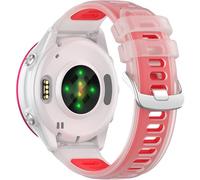 Miimall Bracelet durable pour Garmin Forerunner 570 42 mm/55/165 Music, libération rapide, 20 mm, bracelet de rechange réglable en TPU souple coloré pour Vivoactive 6/5/3, Venu, Vivomove HR pour femme