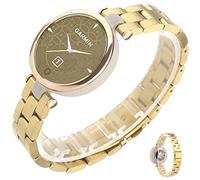 Miimall Bracelet pour Montre Lily Watch Bande Fine en Acier Inoxydable Légère Réglable pour Femmes Hommes,Strap de Rechange pour Lily Watch -Or