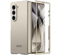 Miimall Coque pour Samsung Galaxy Z Fold 6, Coque Ultra-Mince Résistante aux Chocs, aux Rayures et aux Empreintes Digitales, Etui Housse pour Samsung Galaxy Z Fold 6 (Gris Titane)