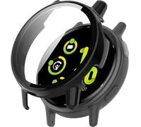 Miimall Coque Protection d'Écran Compatible avec Garmin Vivoactive 5, Étanche Housse de Protection Complète, Flexible TPU Étui Couverture Protecteur d'Écran Antichoc pour Garmin Vivoactive 5, Noir