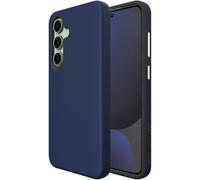 Miimall Coque robuste fine pour Samsung S24 FE - Protection double couche - Style militaire - Résistant aux chocs et aux chutes - Antidérapante - Anti-rayures - Coque intégrale robuste pour 24 FE -