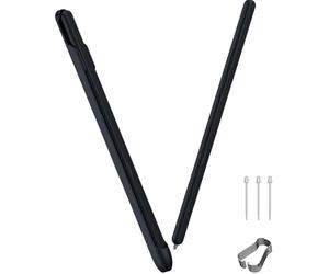 Miimall Stylet pour Samsung Fold 6, Stylus Pen Électromagnétique avec Fente et 3 Pointes de Substitution, 4096 Niveaux de Sensibilité S Pen Replacement pour Galaxy Z Fold6/Fold5/Fold4/Fold3, Noir